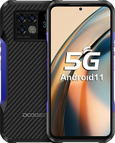 DOOGEE S59 Pro Smartphone Débloqué 4G, 10050mAh, 5,71 Pouces, Grand Haut-Parleur 2W, 4 Go + 128 Go, Android 10, Quad Caméra 16MP, Antichoc/Étanche/NFC- Noir, S59PRO Fiche Technique et Prix au Maroc