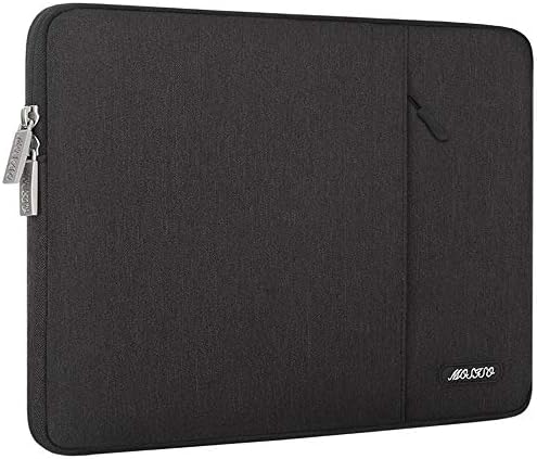 MOSISO Housse Compatible avec 17-17,3 Pouces Dell Inspiron/HP Pavilion/Ideapad/Acer/Alienware/HP Omen, Laptop Sleeve Polyester Verticale Sac avec Poche, Noir Fiche Technique et Prix au Maroc