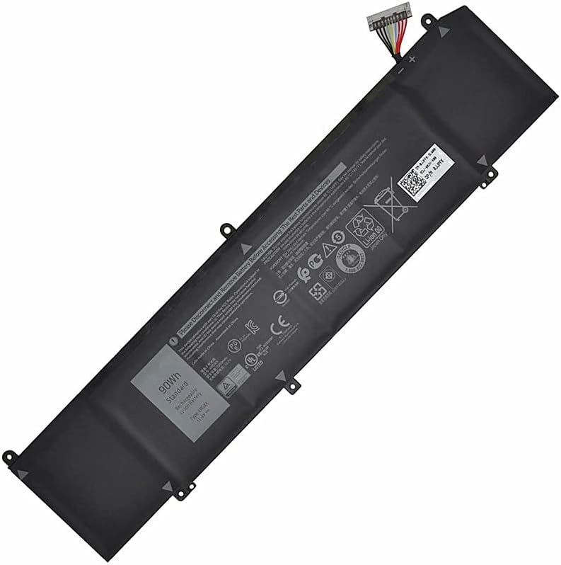 7xinbox 90Wh 11,4V XRGXX 06YV0V 0JJPFK 1F22N Batterie de Rechange pour Alienware M15 M17 Series pour Dell G5 15 G7 15 Fiche Technique et Prix au Maroc