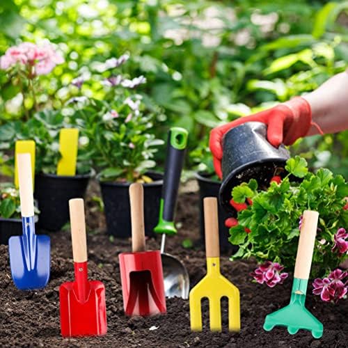 Lot de 5 outils de jardinage pour enfants - Pelles et pelle - Cadeau de jardinage unique - Accessoires de jardinage - Râteau et truelle colorés - Jouets pour enfants Avis, Fiche Technique et Prix au Maroc