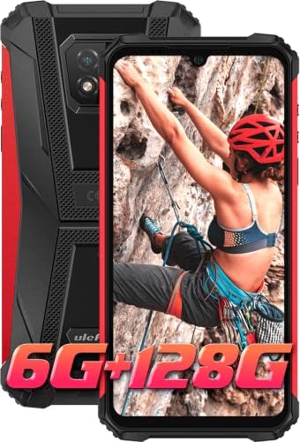 Ulefone Telephone Portable Incassable 128Go + 6Go, Smartphone Incassable Débloqué 16MP Arrière Caméra, Helio P60 Octa-Core, HD 6,1 Pouces, Armor 8 Pro, 4G, Android 11 Batterie 5580mAh NFC Type-C Fiche Technique et Prix au Maroc