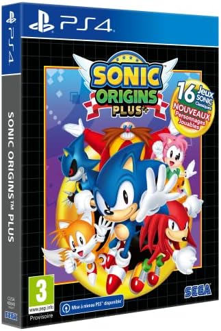 Sonic Origins Plus – Day One Edition (PlayStation 4) Fiche Technique et Prix au Maroc