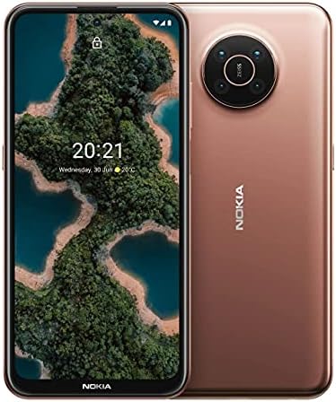 Nokia X20 16,9 cm (6.67") Double SIM Android 11 5G USB Type-C 8 Go 128 Go 4470 mAh Bronze (Reconditionné) Fiche Technique et Prix au Maroc