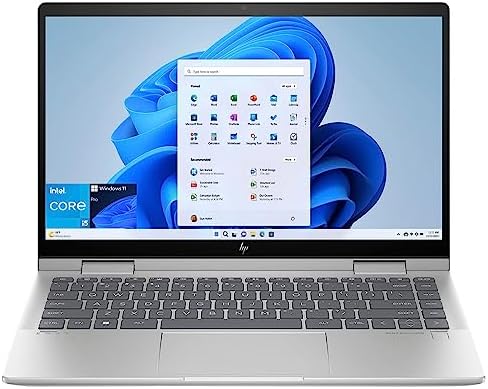 HP Envy 2-in-1 Laptop, 14" FHD IPS Touchscreen Display, 13th Gen Intel 10-Core i5-1335U, 8GB RAM, 1TB PCIe SSD, Wi-FI 6E, Backlit KB, Fingerprint Reader, Camera Shutter, US Version KB, Win 11 Pro Fiche Technique et Prix au Maroc