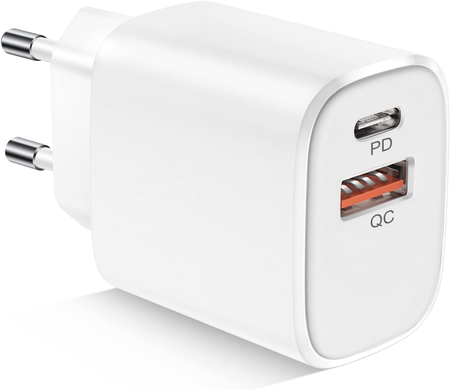 Chargeur USB C 20w,INNISTO 2 Porte 20w Chargeur Rapide iphone Adaptateurs Secteur Chargeur Samsung, Chargeur Iphone Rapide PD3.0 USB C Compatibile Con iphone 14/13/12/11 ipad Airpods Galaxy S23 Blanc Fiche Technique et Prix au Maroc