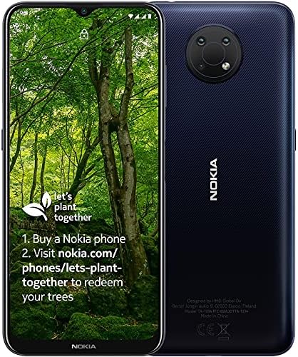 Nokia G10 6.5" Android UK Smartphone sans SIM 3 Go RAM 32 Go Stockage (Dual SIM) - Bleu nuit (renouvelé) Fiche Technique et Prix au Maroc