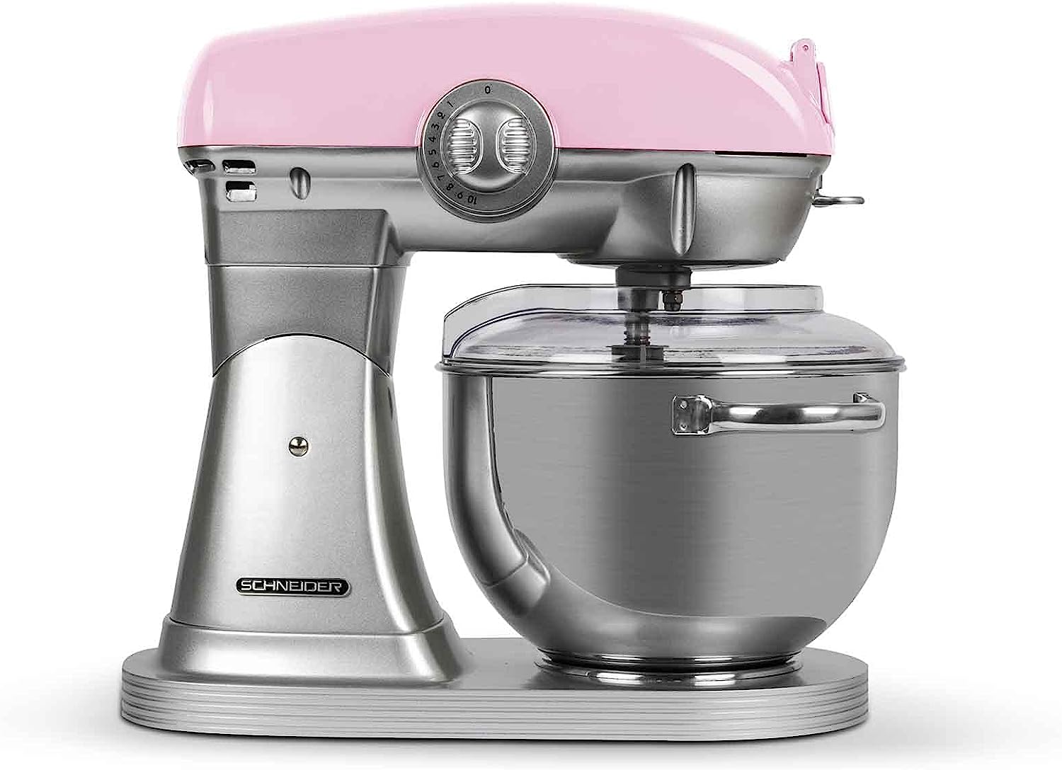Schneider Robot Patissier Vintage 5,7 l Die-cast 10 Vitesses Rose Avis, Fiche Technique et Prix au Maroc