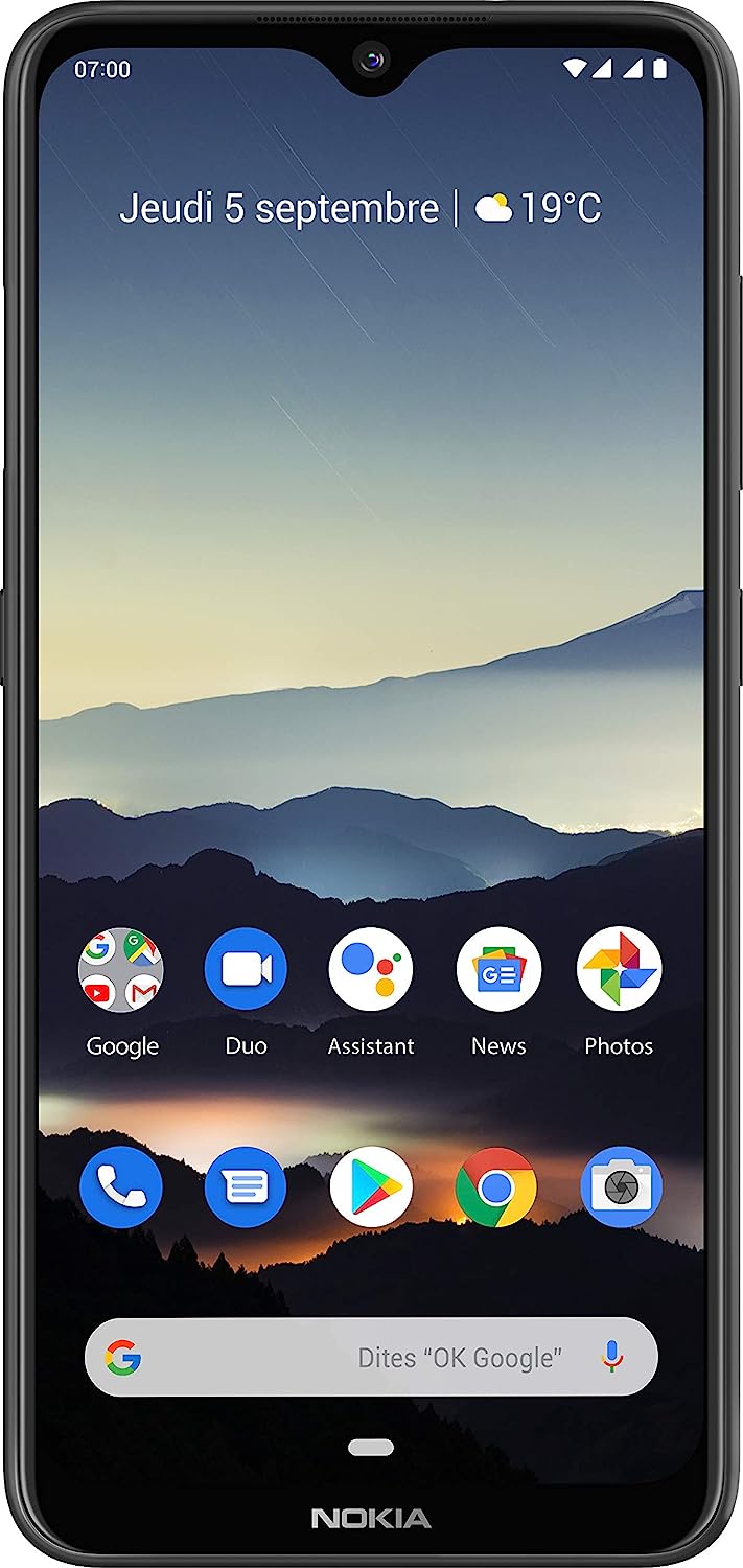 Nokia 7.2 Dual-SIM 4Go / GB/64GB Charcoal Android 9.0 Smartphone Fiche Technique et Prix au Maroc