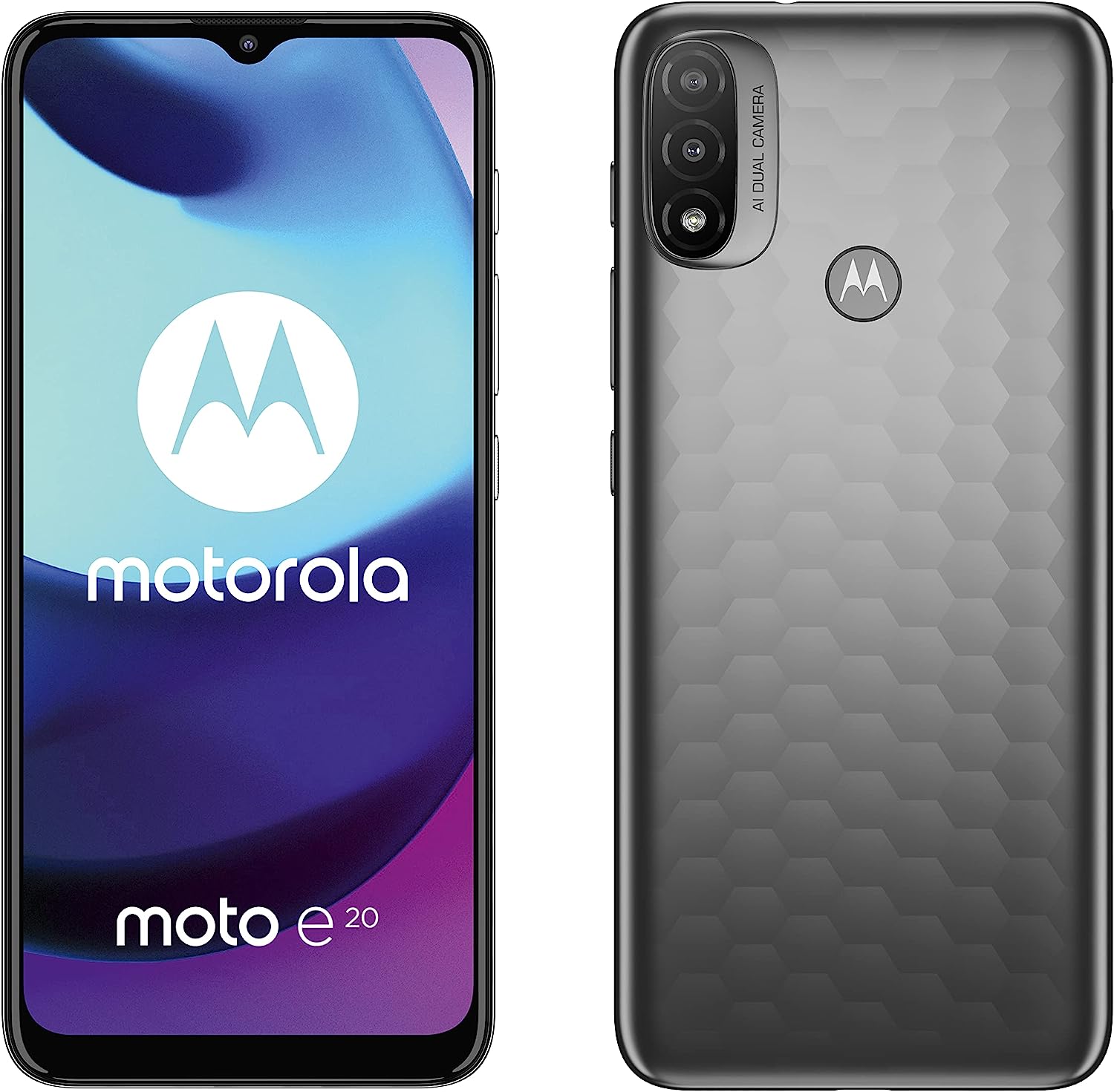 Motorola E20 2/32 Go - Gris Graphite Fiche Technique et Prix au Maroc