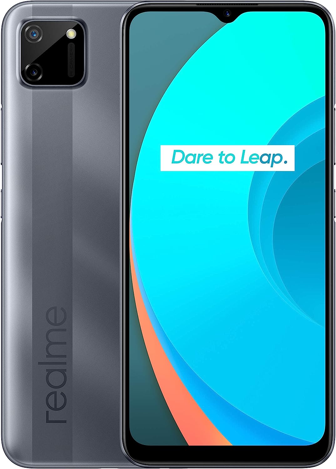 realme C11 Smartphone Portable Débloquée 4G (Ecran : 6,52" - 32 Go 2 Go RAM - Double SIM - Android) Gris Fiche Technique et Prix au Maroc