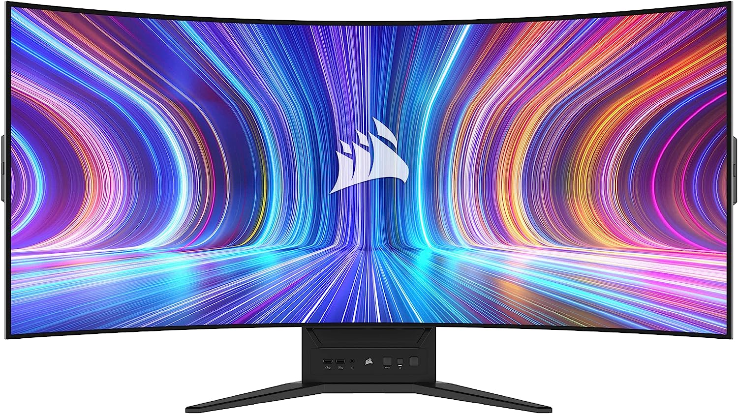 Corsair XENEON Flex 45WQHD240 Écran Gaming - Pliable de 45 Pouces OLED WQHD (3440 x 1440), 240 Hz, Temps de Réponse GtG de 0,03 ms, Compatible NVIDIA® G-Sync, AMD FreeSync™ Premium - Noir Fiche Technique et Prix au Maroc