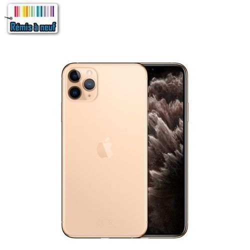 Apple iPhone 11 Pro, 5.8", 4Go, 64Go - Gold Remis à Neuf
 Fiche Technique et Prix au Maroc