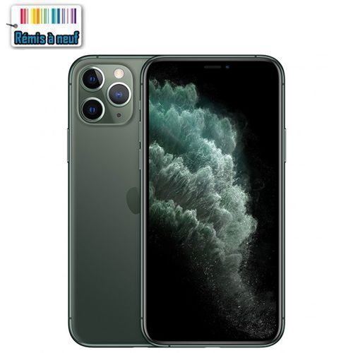 Apple iPhone 11 Pro, 5.8", 4Go, 64Go - Vert  Remis à Neuf
 Fiche Technique et Prix au Maroc