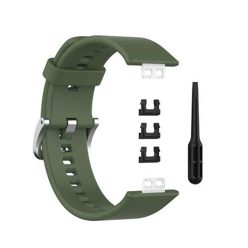 Bande de remplacement Bracelet Vert Foncé pour Huawei Watch Fit
 Fiche Technique et Prix au Maroc