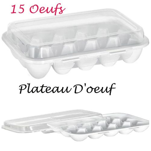 Boîte de rangement des œufs au réfrigérateur Transparent, Support d'oeufs
 Fiche Technique et Prix au Maroc