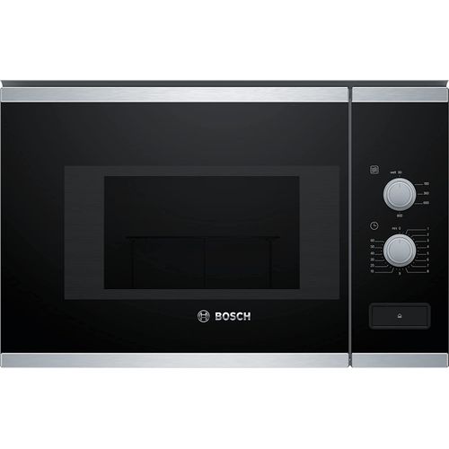 Bosch micro-ondes encastrable en verre noir/acier inoxydable 20L 60x38cm
 Fiche Technique et Prix au Maroc