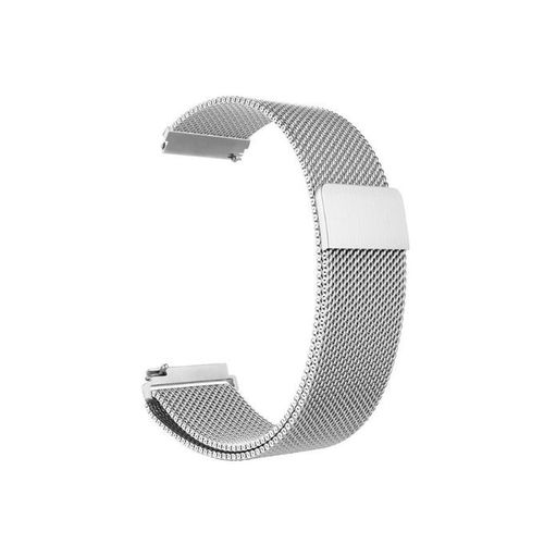 Bracelet à boucle magnétique Silver 22mm pour Huawei Watch GT3 46mm, GT 2 GT2 Pro, en acier inoxydable
 Fiche Technique et Prix au Maroc