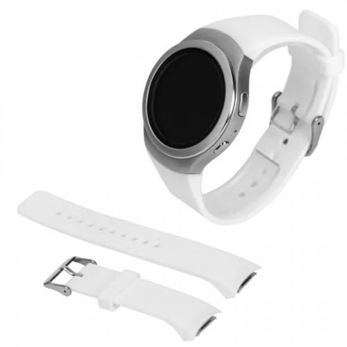 Bracelet de rechange Sport pour montre connectée Samsung Gear S2 R720, en Silicone
 Fiche Technique et Prix au Maroc