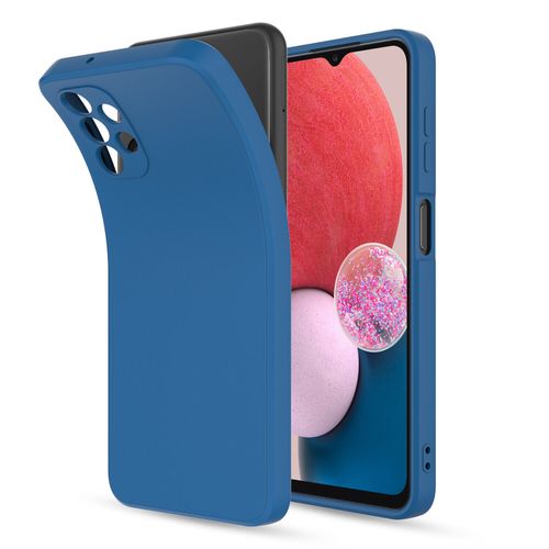 Case Coque Silicone Liquide pour Samsung Galaxy A32 5G Bleu Marine
 Fiche Technique et Prix au Maroc