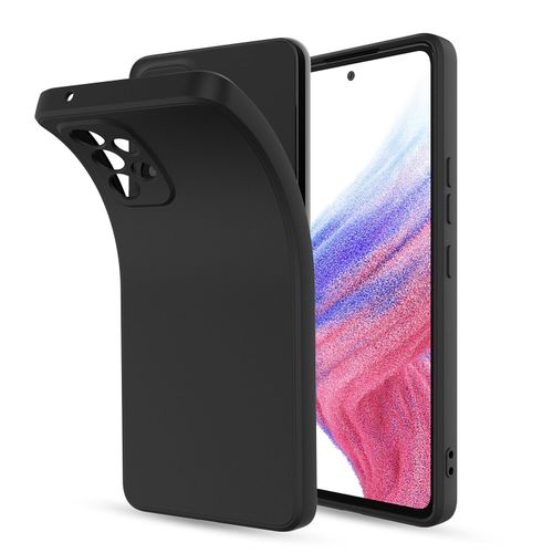 Case Coque Silicone Liquide pour Samsung Galaxy A73 - Noir
 Fiche Technique et Prix au Maroc