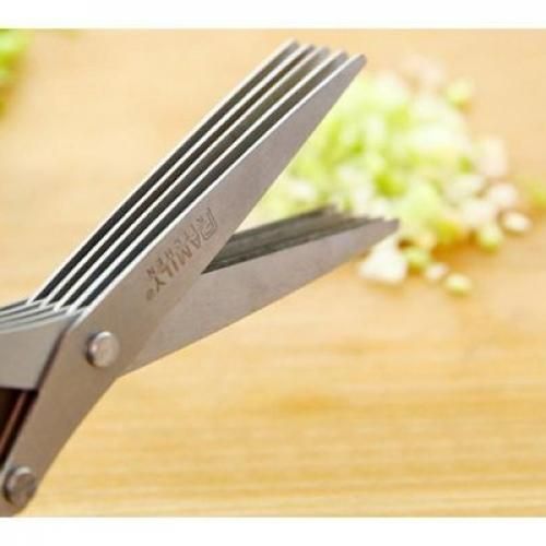 Ciseau de cuisine 5 Lames Ciseau professionnelle pour cuisine -
 Fiche Technique et Prix au Maroc