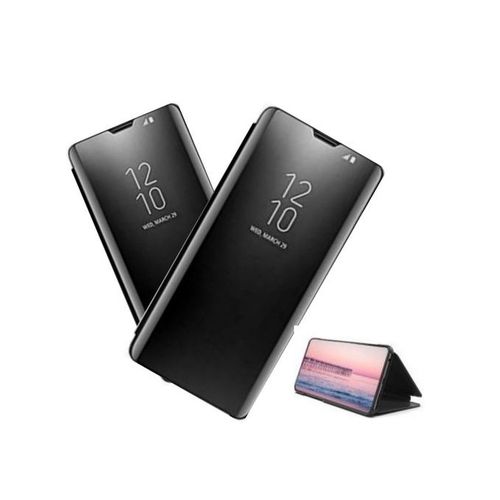 Clear View Coque Pour XIAOMI REDMI Note 8 PRO Mirror Leather Case Noir
 Fiche Technique et Prix au Maroc