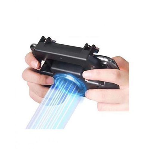 Console PUBG Manette Haute Qualite avec Ventilateur, Power Bank Integré, Speaker (haut parleur bluetooth), Boutons De Tir L1 R1 + Zoom - Gamer / Gaming Joystick PUBG Free Fire
 Fiche Technique et Prix au Maroc