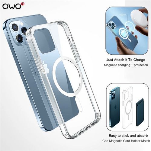 Coque de Protection magnétique MagSafe pour iPhone12, étuimagnétique,
 Fiche Technique et Prix au Maroc