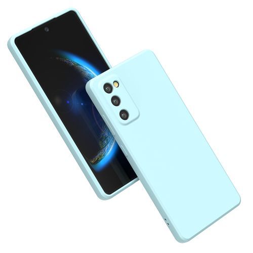 Cover Pochette pour Samsung S23 (4g) souple haut Qualité Bleu ciel
 Fiche Technique et Prix au Maroc