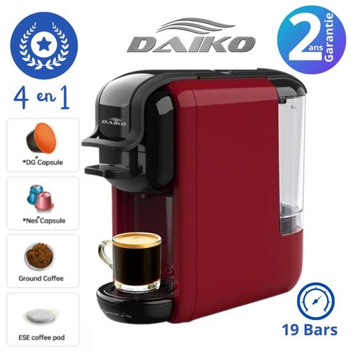 Daiko Machine  a café 19 Bar
 Fiche Technique et Prix au Maroc