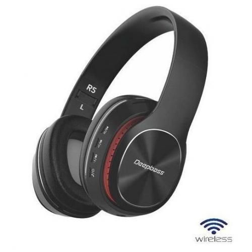 Deep Bass Casque ecouteurs R5 sans fil bluetooth5.0 Stereo Support Carte TF 3,5 mm AUX IN -FM avec microphone
 Fiche Technique et Prix au Maroc