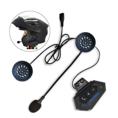 Ecouteurs Bluetooth BT-12 pour moto, Casque, appels téléphoniques, musique
 Fiche Technique et Prix au Maroc