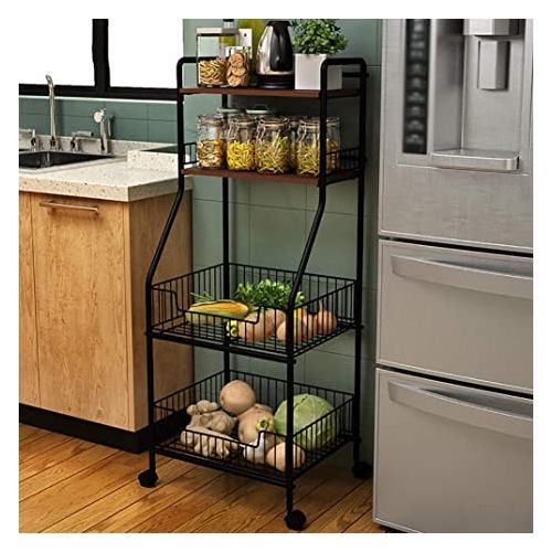 Etagères de stockage, à ranger les ustensiles de cuisine, Chariot mobile
 Fiche Technique et Prix au Maroc