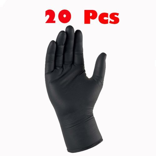 Gants nitrile de Protection noir 20 pcs
 Fiche Technique et Prix au Maroc