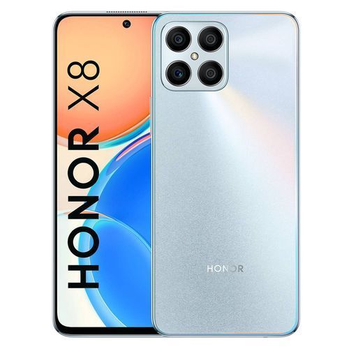 Honor X8 (6GB -128GB) Snapdragon 680 -5000 mAh - 64MP- NFC - Silver
 Fiche Technique et Prix au Maroc