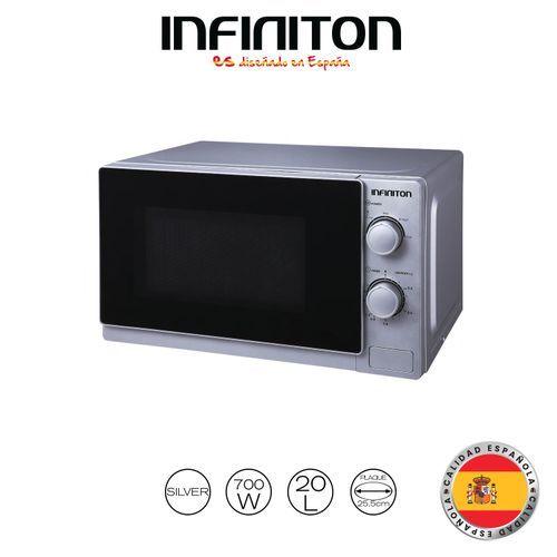 Infiniton Micro-ondes MW-0120X 20Litres - 700w silver
 Fiche Technique et Prix au Maroc