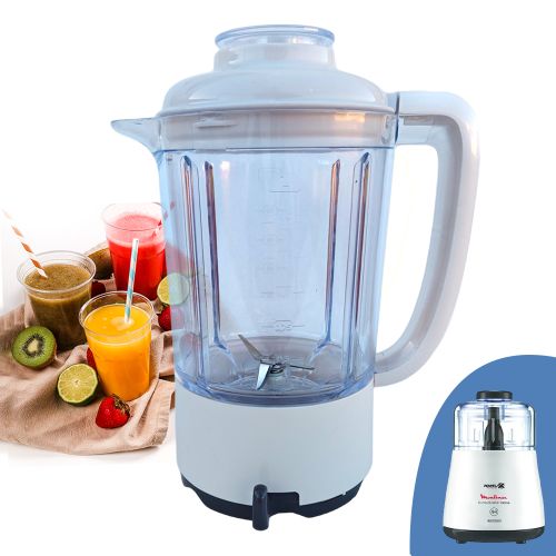 La Cucina Bol Blender, Bol Seul pour Hachoir La Moulinette de MOULINEX, 1.5L Plastique
 Fiche Technique et Prix au Maroc