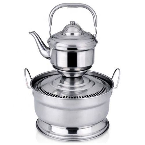 Lavabo traditionnel en INOX Mghessel marocain Bouilloire pour se laver les mains
 Fiche Technique et Prix au Maroc