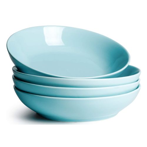 Lot de 4 bols turquois clair (Diam 16 cm)
 Fiche Technique et Prix au Maroc