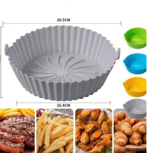 Moule Air Fryer en Silicone, G.F Panier/friteuse 20,5X16,4X6 cm Réutilisable
 Fiche Technique et Prix au Maroc