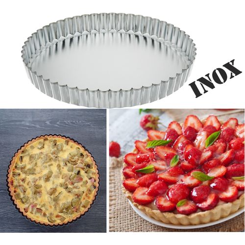 Moule à gâteau antiadhésif en inoxydable
 Fiche Technique et Prix au Maroc