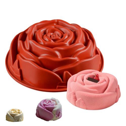 Moule à gâteau de forme fleur en silicone Plaque de cuisson en silicone
 Fiche Technique et Prix au Maroc