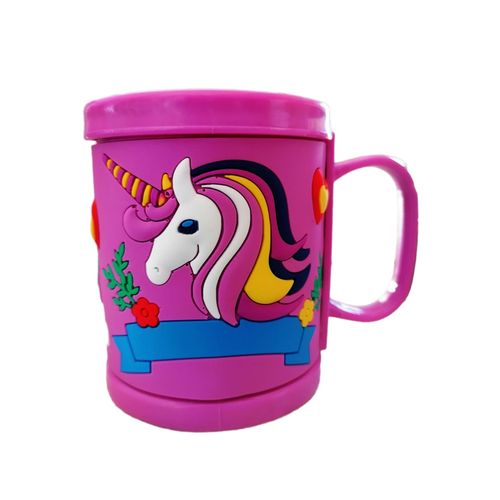 Mug en plastique pour les filles 250ml - licorne cadeau anniversaire- mauve
 Fiche Technique et Prix au Maroc