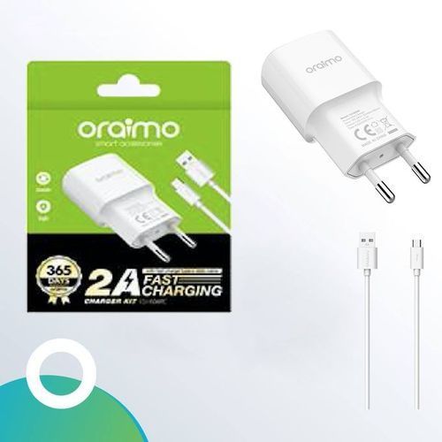 Oraimo Chargeur Iphone 2A Europe Type Fast Charge
 Fiche Technique et Prix au Maroc
