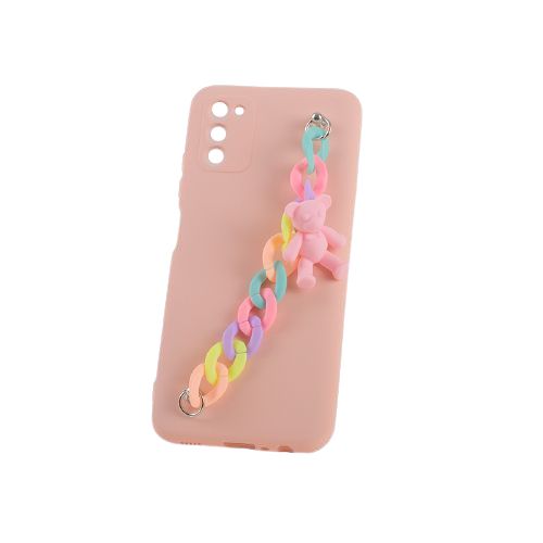 POCHETTE CHAINE TELEPHONE POUR  SAMSUNG A03S ROSE
 Fiche Technique et Prix au Maroc