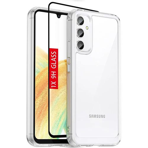Pack : Incassable pour Samsung A14 + Coque Silicone Transparent pour Samsung A14
 Fiche Technique et Prix au Maroc
