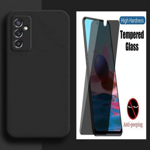 Pack : Pochette Compatible avec Samsung A24 les touches facile utilise Noir + Incassable Fumée pour Samsung A24 Fort
 Fiche Technique et Prix au Maroc