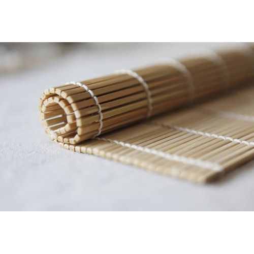 Plateau à Sushi en Bambou, 23 x 24 cm Réutilisable pour Cuisine
 Fiche Technique et Prix au Maroc