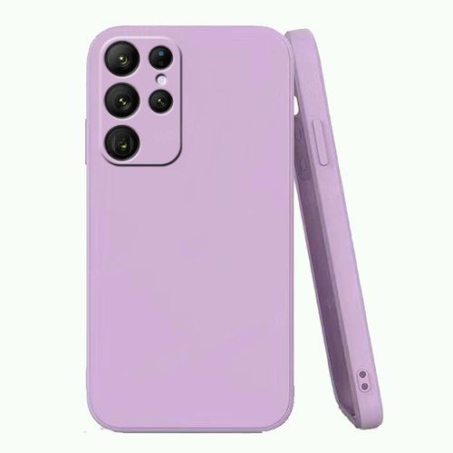Pochette silicone pour Samsung s23 Ultra 5G Housse Bord Fort,Cover,Dane Mauve
 Fiche Technique et Prix au Maroc