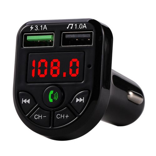 Rigwarl bluetooth voiture transmetteur fm Lecteur MP3,appel, chargeur rapide double USB
 Fiche Technique et Prix au Maroc